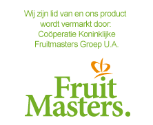 Ons product wordt vermarkt door Koninklijke FruitMasters